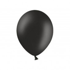 Balon pastel 26 cm negru