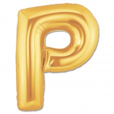 Baloane Folie Aurii Litera P