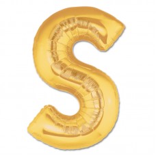Baloane Folie Aurii Litera S