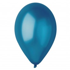 Baloane latex rotunde 26cm albastru inchis 
