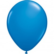 Baloane latex rotunde 13cm albastru inchis