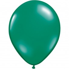 Baloane latex rotunde 13cm verde inchis 