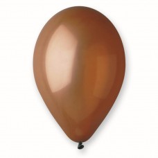 Baloane latex rotunde 26cm maro